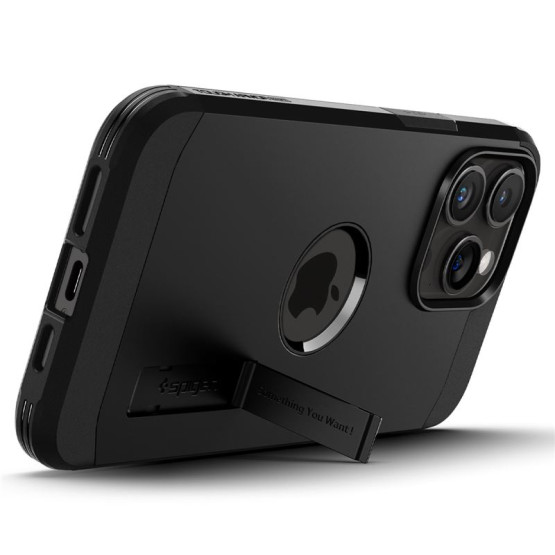 Гръб Spigen Tough Armor MagSafe за iPhone 15 Pro Max - Черен