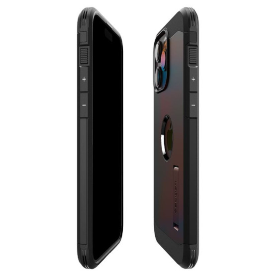 Гръб Spigen Tough Armor MagSafe за iPhone 15 Pro Max - Черен