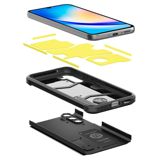 Гръб Spigen Tough Armor за Samsung Galaxy A34 5G - Черен