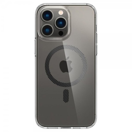 Гръб Spigen Ultra Hybrid Mag за iPhone 14 Pro Max - Прозрачен/Карбон