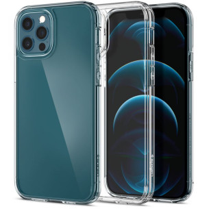 Гръб Spigen Ultra Hybrid за iPhone 12/12 Pro - Прозрачен