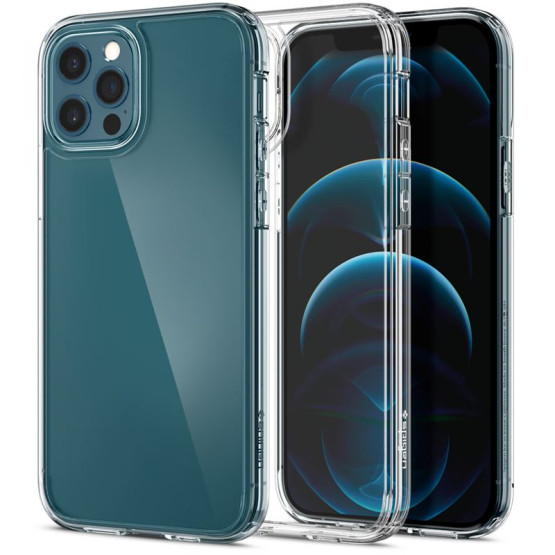 Гръб Spigen Ultra Hybrid за iPhone 12/12 Pro - Прозрачен