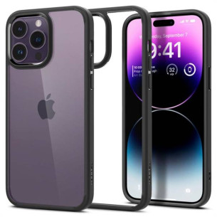 Гръб Spigen Ultra Hybrid за iPhone 14 Pro - Черен
