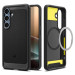 Гръб Spigen за Samsung S25 Plus, Rugged Armor, MagSafe, Черен