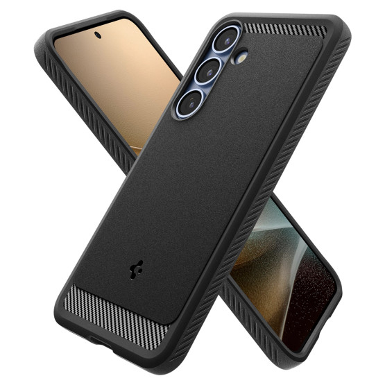 Гръб Spigen за Samsung S25 Plus, Rugged Armor, MagSafe, Черен