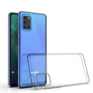 Гръб TPU bumper back acrylic за Samsung Galaxy A31 - Прозрачен
