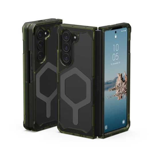 Гръб UAG Plyo Pro за Samsung Galaxy Z Fold 5 - Оlive/space grey