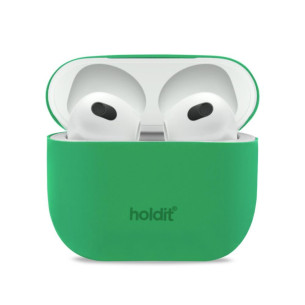 Калъф Holdit Silicone Case за AirPods 3 - Зелен