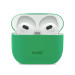 Калъф Holdit Silicone Case за AirPods 3 - Зелен