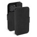 Калъф Krusell Leather Wallet за Iphone 13 Pro - Черен