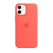 Оригинален гръб Apple Silicone Magsafe Cover за iPhone 12 Mini - Pink Citrus, MHKP3ZM/A