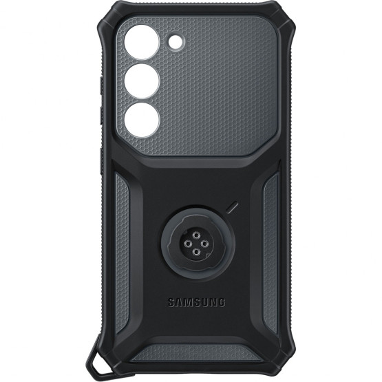 Оригинален гръб Samsung Protective Standing Cover за Samsung Galaxy S23 Plus - Тъмно сив, EF-RS916CBE