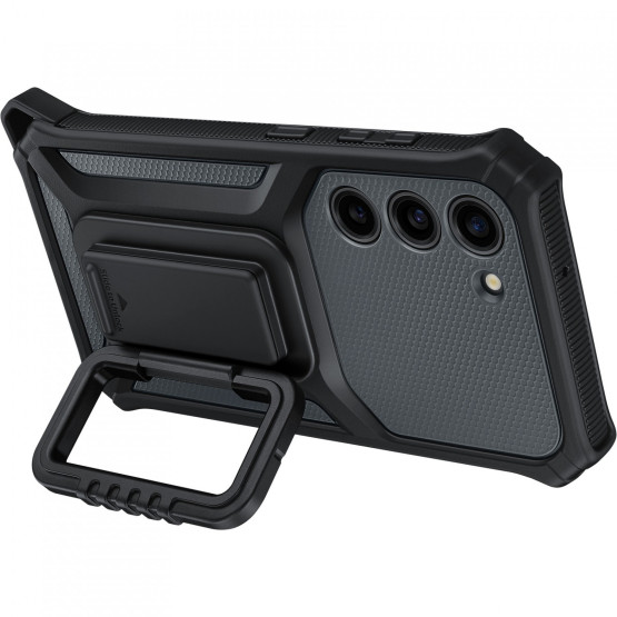 Оригинален гръб Samsung Protective Standing Cover за Samsung Galaxy S23 Plus - Тъмно сив, EF-RS916CBE