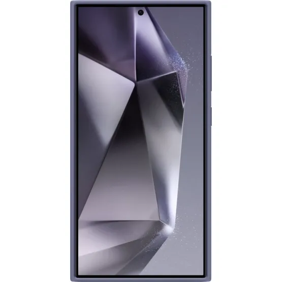 Оригинален гръб Samsung Silicone Cover за Galaxy S24 Ultra - Лилав, EF-PS928TVE