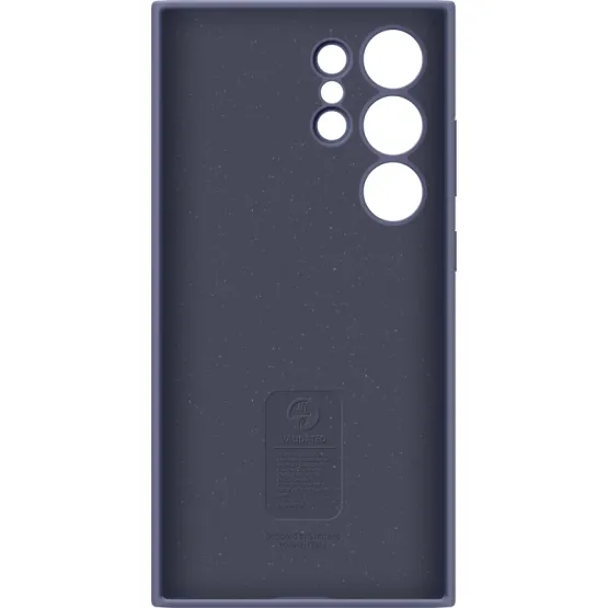 Оригинален гръб Samsung Silicone Cover за Galaxy S24 Ultra - Лилав, EF-PS928TVE