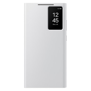 Оригинален калъф Samsung Smart View Case за Galaxy S24 Ultra - Бял, EF-ZS928CWE