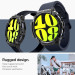 Удароустойчив протектор Spigen Rugged Armor за Samsung Galaxy Watch7 44mm - Черен