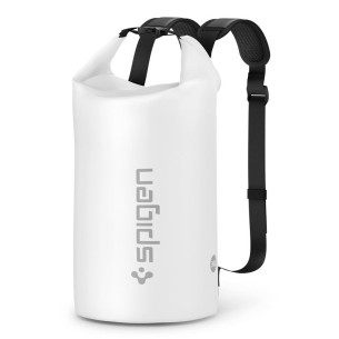 Водоустойчва раница с калъф Spigen Aqua Shield WaterProof Dry Bag 30L + 3L, Бял