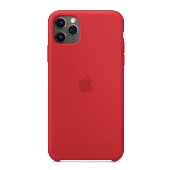 Гръб Apple Silicone Cover за iPhone 11 Pro - Червен, MWYH2ZM/A