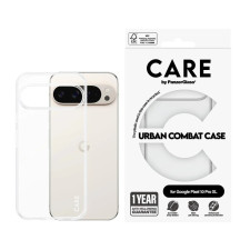 Гръб Care by PanzerGlass за Google Pixel 10 Pro XL, Flagship Case, Urban Combat, Прозрачен