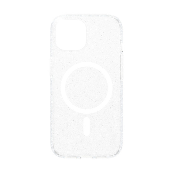 Гръб CARE by PanzerGlass за iPhone 15, Flagship Case Star Lit w. White MagSafe