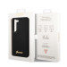 Гръб Guess Liquid Silicone Metal Logo Case за Samsung Galaxy S23 - Черен