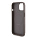 Гръб Guess PU 4G Stripe MagSafe Case за iPhone 15 - Кафяв