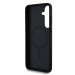 Гръб Guess за Samsung Galaxy S25 Plus, PU, Leather 4G, Colored Ring MagSafe Case, Черен