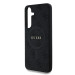 Гръб Guess за Samsung Galaxy S25 Plus, PU, Leather 4G, Colored Ring MagSafe Case, Черен