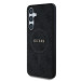 Гръб Guess за Samsung Galaxy S25 Plus, PU, Leather 4G, Colored Ring MagSafe Case, Черен