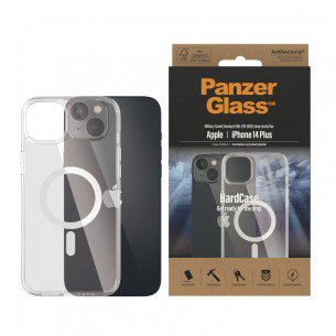 Гръб HardCase PanzerGlass, MagSafe за Apple Iphone 14 Plus, Antibacterial - Прозрачен