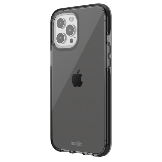 Гръб Holdit Seethru Case за iPhone 14 Pro Max - Черен