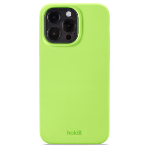 Гръб Holdit Silicone Case за iPhone 14 ProMax - Acid Green