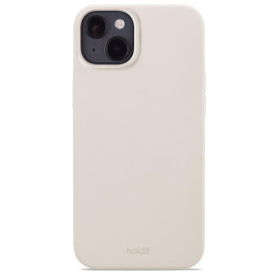 Гръб Holdit Silicone Case за iphone 15 Plus - Light Beige