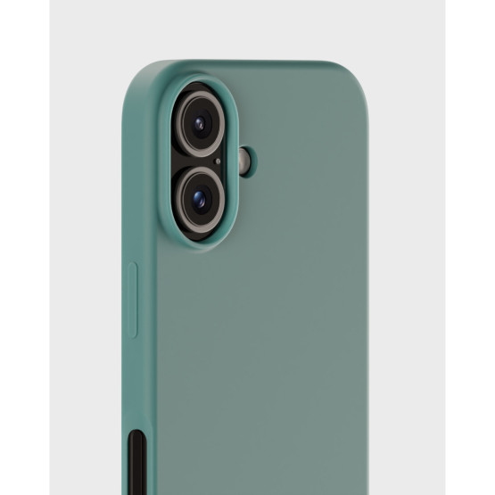 Гръб Holdit Silicone Case за iPhone 16 Plus - Moss Green