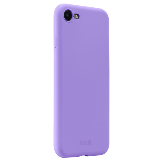 Гръб Holdit Silicone Case за iPhone 7/8/SE - Лилав