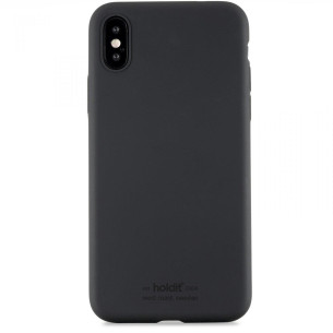 Гръб Holdit Silicone Case за iPhone X/Xs - Черен
