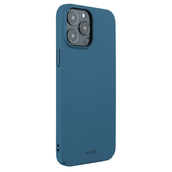 Гръб Holdit Slim Case iPhone 13 Pro Max - Син