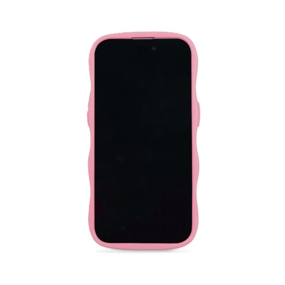 Гръб Holdit Wavy Case за iPhone 15 Pro - Rouge Pink/Mirror