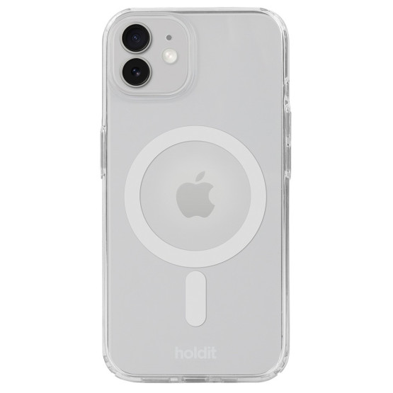 Гръб Holdit за iPhone 12/12 Pro, MagSafe Case - Бял