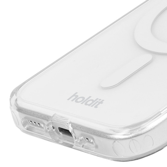 Гръб Holdit за iPhone 12/12 Pro, MagSafe Case - Бял