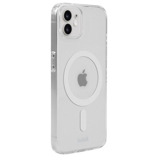 Гръб Holdit за iPhone 12/12 Pro, MagSafe Case - Бял