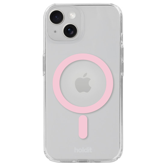 Гръб Holdit за iPhone 15,14,13, MagSafe Case, Розов