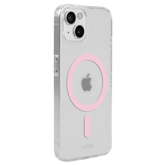 Гръб Holdit за iPhone 15,14,13, MagSafe Case, Розов