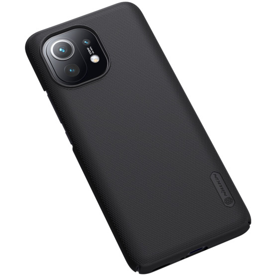 Гръб Nillkin Frosted shiled hard за Xiaomi Mi 11 - Черен