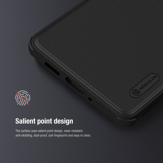 Гръб Nillkin Super Frosted Shield Pro за Iphone 14 - Черен