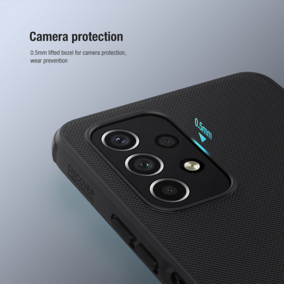Гръб Nillkin Super Frosted Shield Pro за Samsung A53 - Черен