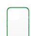 Гръб PanzerGlass за IPhone 13 Pro, ClearCase - Зелена рамка