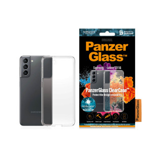 Гръб PanzerGlass за Samsung Galaxy S21 AntiBacterial - Прозрачен, 118274