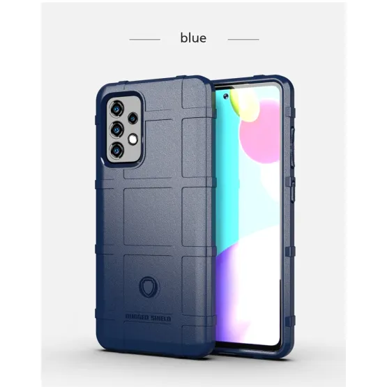 Гръб Rugged Shield Soft tpu за Samsung Galaxy A03S - Син
